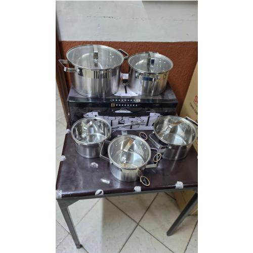 Edenberg EB-4090 Premium Stainless Steel Cookware Set