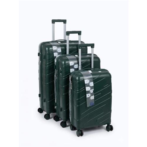 3-in-1 Unbreakable Polypropylene (PP) Suitcase Set
