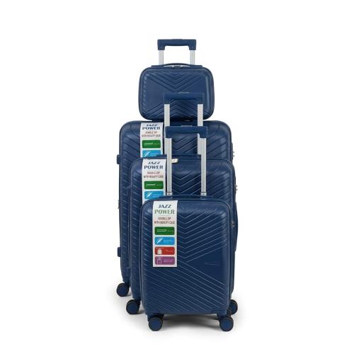 4 in 1 Luxurious Fibre Suitcase Set.