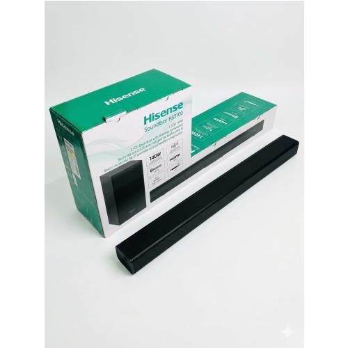 Hisense HS2100 2.1CH Soundbar with Wireless Subwoofer (140W)